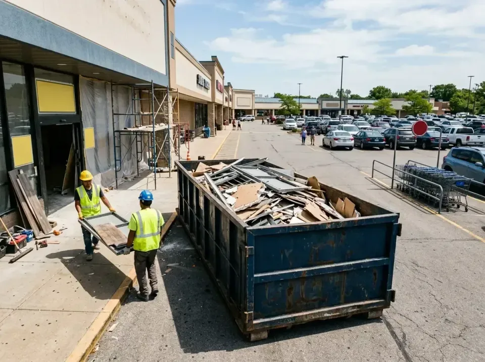 retail-store-renovation-debris-003 — frequently asked questions, Roll-off Dumpster Rentals in Oak Grove, KY